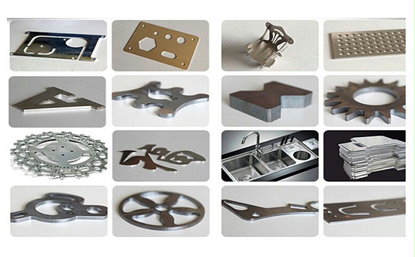 板材激光切割机可以将不同金属材质切割成多种形状